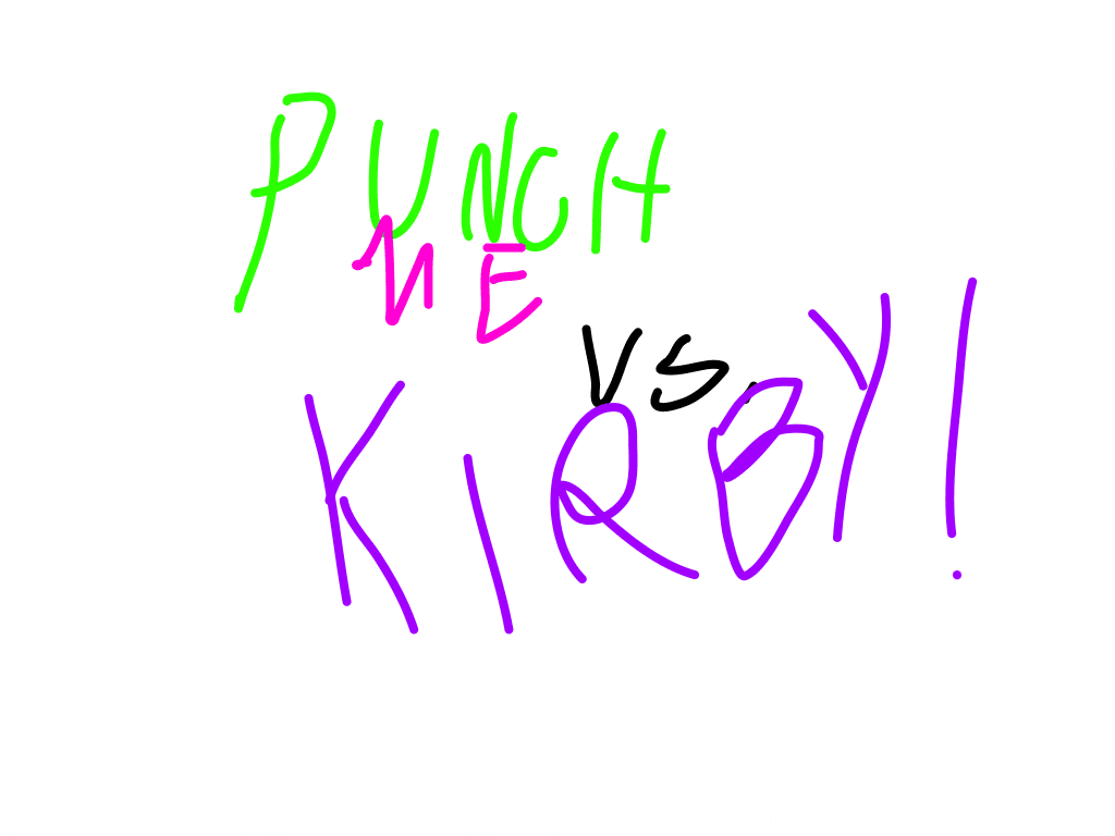 PUNCH ME! vs. Kirby
