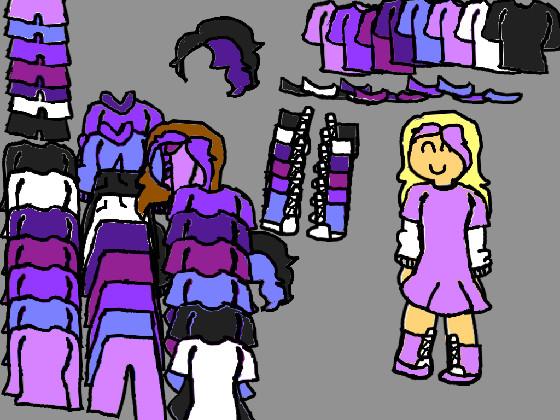 Purple Dress Up  1