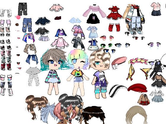  ♥️Gacha Life dress up♥️ 1 1