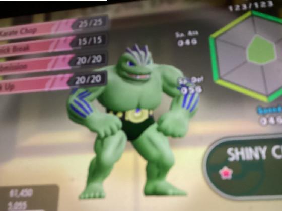 SHINY MACHOKE