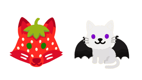 strawberry&#039;s ocs as emojis