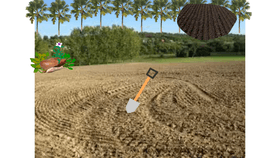 Yam growing sim