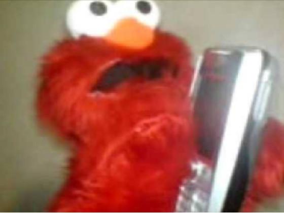 when the elmo stole a phone