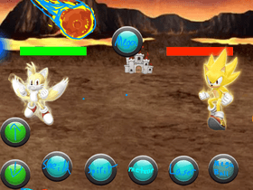 super tails vs super sonic