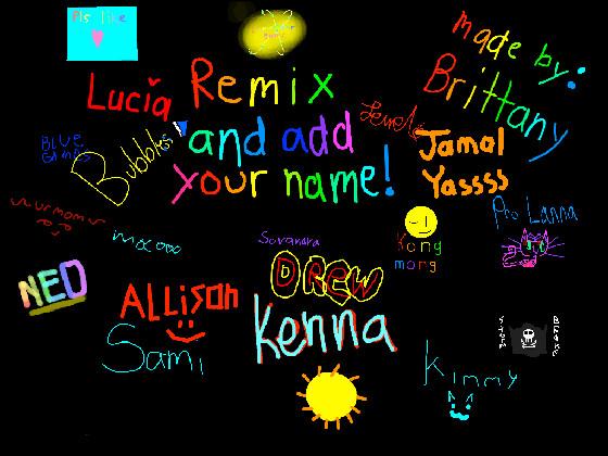 add your name! (og: brittany)