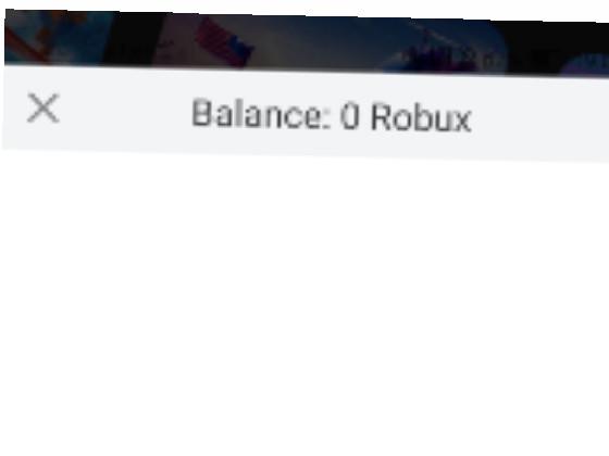 i got robux