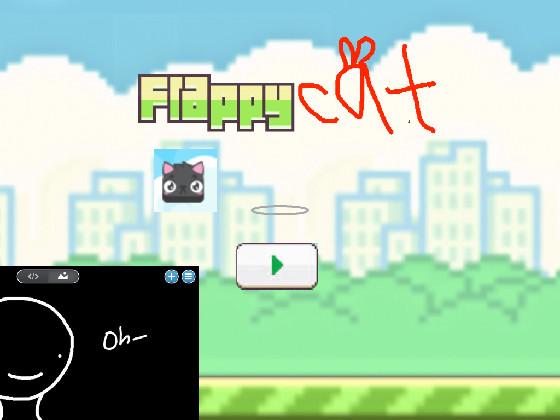 the games:flappy cat