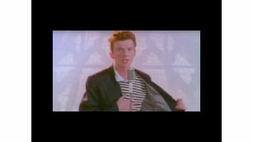 You got rickrolled 1