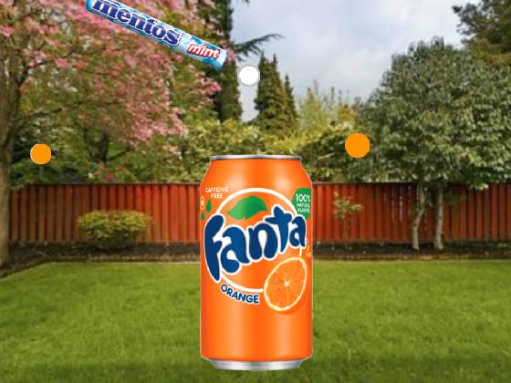 Mentos + Fanta