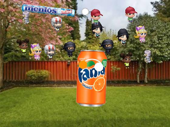 mentos in fanta 1 1