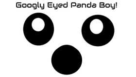 Googly Eyed Panda Boy