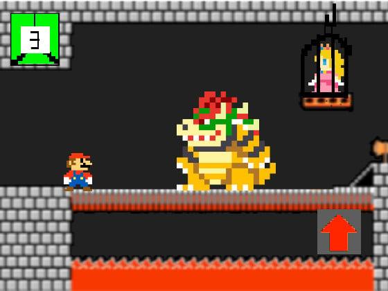 Mario vs Bowser!!!