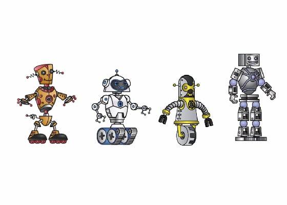 the robot band