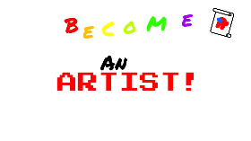 (Fixed) Become an artist!