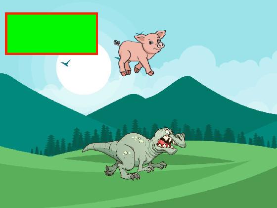 Dinosaur VS Pig