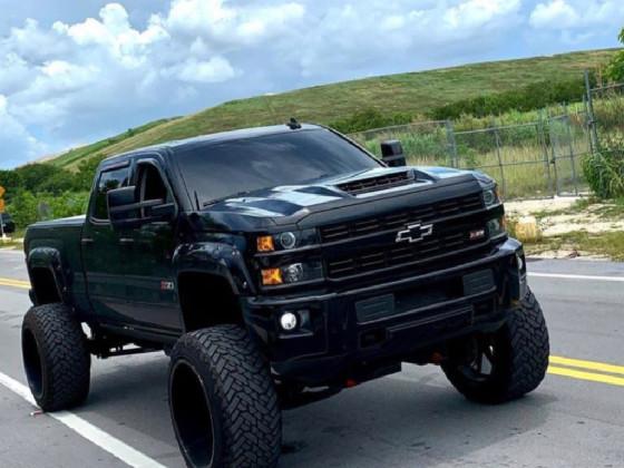 lifted truck