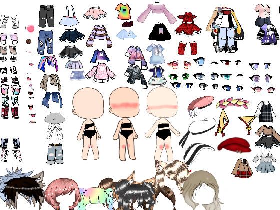 ♥️Gacha Life dress up♥️ 1 1