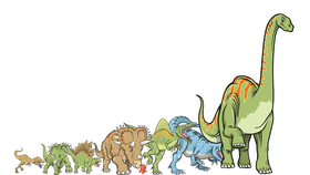 dinosaur sizes