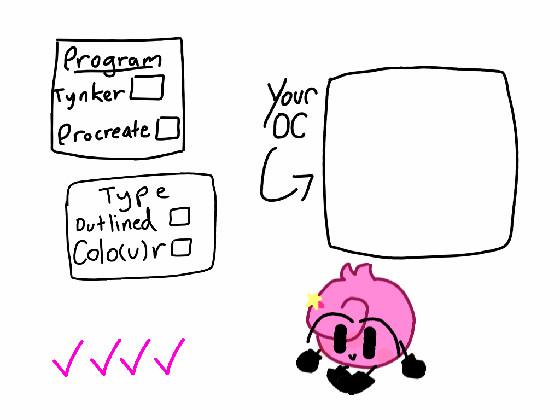 Gumdrop will draw your oc again