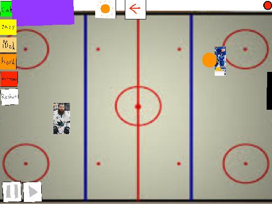 Sharks vs Leafs air hockey 1