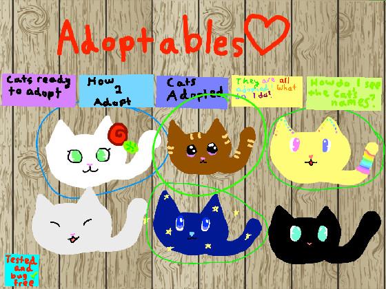 Adoptables♡ 1 1 1 1