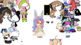 gacha life dress up