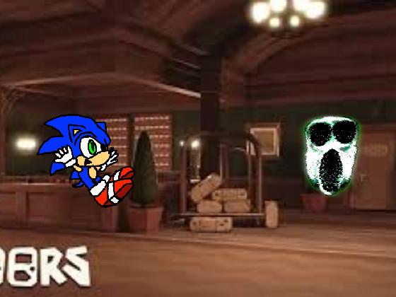 Sonic dash in doors