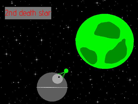 death star laser test