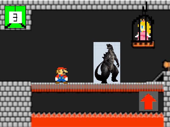 Mario vs godzilla 7