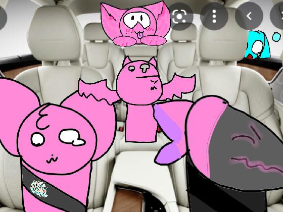 add your oc in the car 1