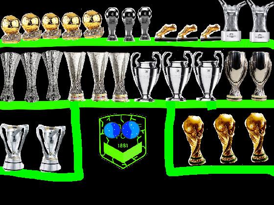 Neo Leaf FC trophy room 