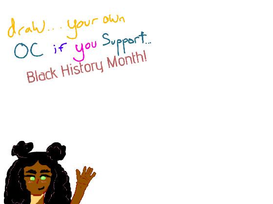 Black History month OC!