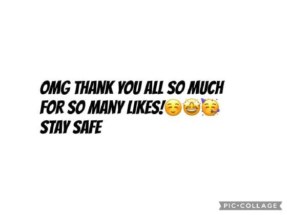 omg thank you so much for the 26 likes!🤩🥳