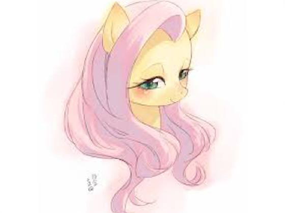 flutter shy is cute