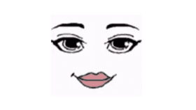 Blinking roblox woman face