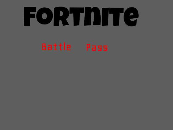 FORTNITE BATTLE PASS