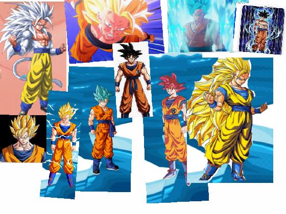 goku forms