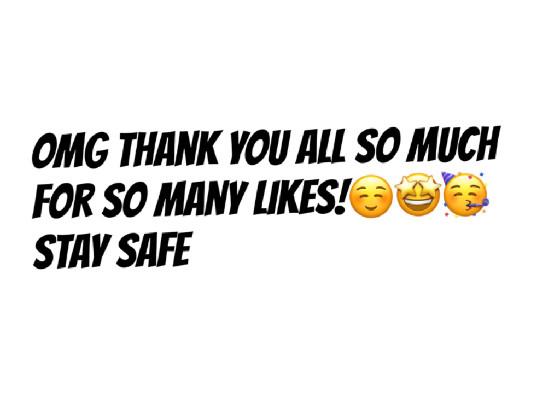 omg thank you so much for the 26 likes!🤩🥳 2