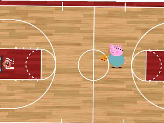 daddy pig dunks a shot 1