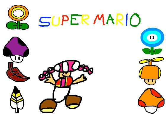 Super Toadette powerups