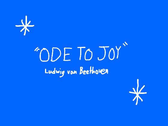 Ode to Joy!