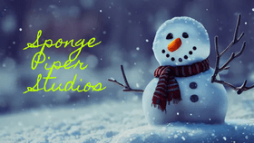 Snowy Winter Scene (With Music)