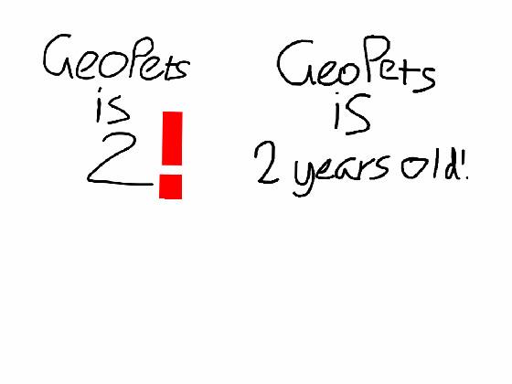 Geo Pets is 2!