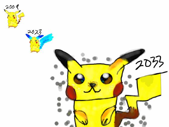 Evolution of pikachu