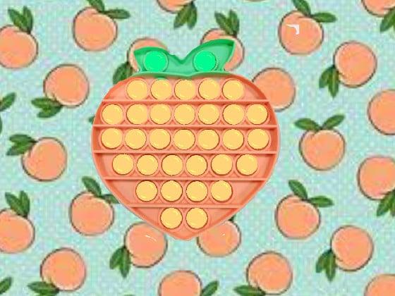 Peach pop it