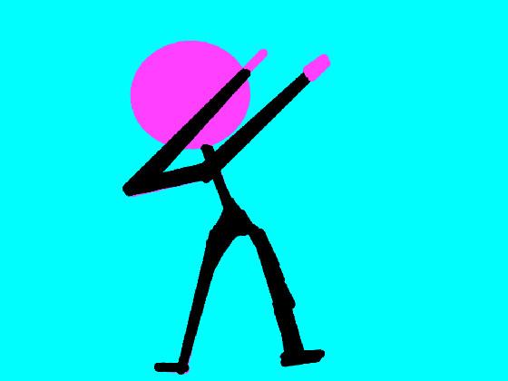 The dabbing purple guy