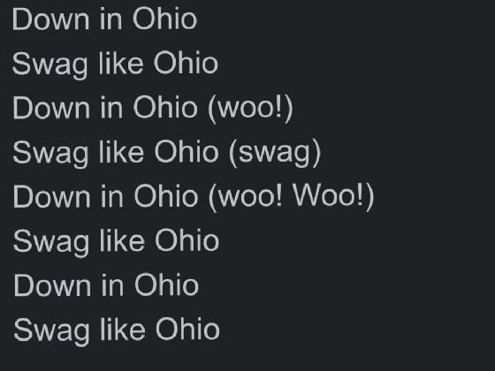 SWAG LIKE OHIO (LYRICS)