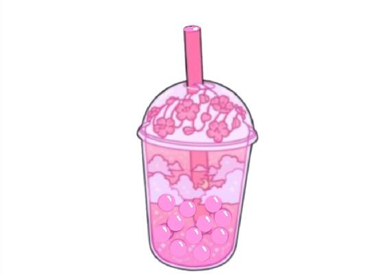 Pink boba pop it!!!