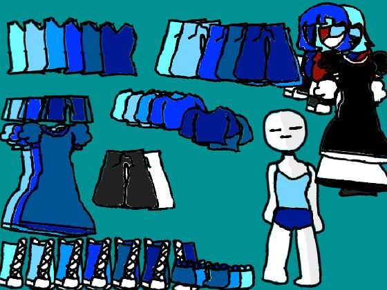 Blue Dress up 1 1 1