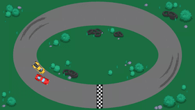 2-Player Racing Game